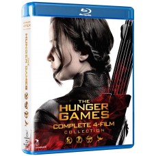 NÄLKÄPELI - THE HUNGER GAMES: COMPLETE COLLECTION - Blu-ray (4 disc) 