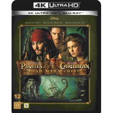 PIRATES OF THE CARIBBEAN - KUOLLEEN MIEHEN KIRSTU (2006) - 4K ULTRA HD + BLU-RAY