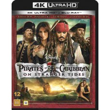 PIRATES OF THE CARIBBEAN - VIERAILLA VESILLÄ (2011) - 4K ULTRA HD + BLU-RAY