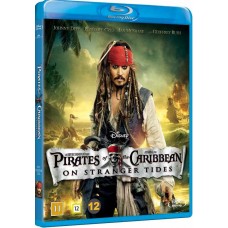 PIRATES OF THE CARIBBEAN (4) - VIERAILLA VESILLÄ - BLU-RAY