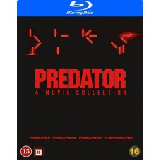 PREDATOR 1-4 (4 disc) - Blu-ray